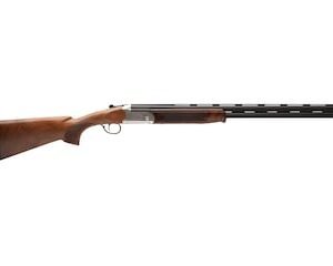 Savage Stevens 555E Silver Shotgun Engraved Blue, Walnut