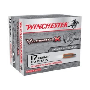 Winchester X17P 17 Hornet 20 Grain Varmint X 20 Rounds